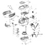 EGO LM2020E-SP - Lawnmower (Version B) Power Unit Diagram