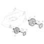 LOTTUS 46SG - 2013 - 298506048/ALX - Castel Garden Rotary Mower Wheels and Hub Caps Diagram