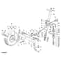 John Deere LR135 - PC4438 - Front Axle - ST247888