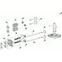 LR 44 PK COMFORT (K605) -  - Efco Rotary Mower Reed valve kit Diagram