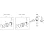 LR 44 PK (K450) -  - Efco Rotary Mower Shaft + piston Diagram