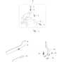 LR 48 PK COMFORT PLUS (K500) -  - Efco Rotary Mower Control lever Diagram