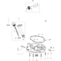 LR 48 TK (K50) -  - Efco Rotary Mower Crankase cover Diagram