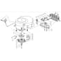 Cobra LT102HR2L - Tractor Jan 2024 from build 2312- only Engine Diagram