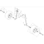 Cobra LT102HR2L - Tractor Jan 2024 from build 2312- only Front Axle Diagram
