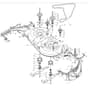 Cobra LT102HRL 2023 - Tractor Apr 2023 Cutting Deck Diagram