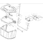 Cobra LT102HRL 2024 - Tractor Jan 2024 from build 2312- only Grass Catcher Diagram