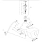 Cobra LT108HS2L - Tractor Jan 2024 from build 2312- only Fuel Tank Assy Diagram