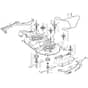 Cobra LT112HR2L - Tractor Jan 2025 Cutting Deck Diagram
