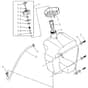 Cobra LT112HR2L - Tractor Jan 2025 Fuel Tank Assy Diagram