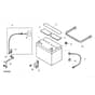 John Deere LT170 - PC9073 - Battery - ST605691