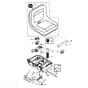 John Deere LT170 - PC9073 - Seat - ST605707