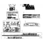 John Deere LT170 - PC9073 - Labels - ST605728