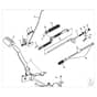 John Deere LT190 - PC9332 - Brake Pedal - ST594534