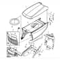 John Deere LT190 - PC9332 - Hood - ST594539