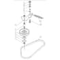 Cobra LT62HRL 2023 - Tractor Jul 2023 Drive Assy Diagram