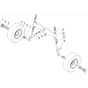 Cobra LT62HRL 2023 - Tractor Jul 2023 Front Axle Diagram
