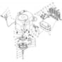 Cobra LT86HRL 2024 - Tractor Jan 2024 from build 2312- only Engine Diagram