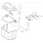 Cobra LT86MRL 2023 - Tractor Apr 2023 Grass Catcher Diagram