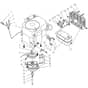 Cobra LT92HRL 2024 - Tractor Jan 2024 from build 2312- only Engine Diagram
