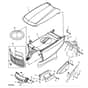 John Deere LTR180 - PC9156 - Hood - ST594074