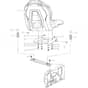 Cobra LTX92HR2L - Tractor Jan 2025 Seat Diagram