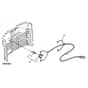 John Deere LX280 - PC9329 - Headlight Wiring - ST594222