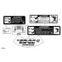 John Deere LX280 - PC9329 - Labels - ST594262