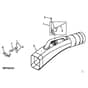 John Deere LX280 - PC9329 - Lower Chute - ST594292