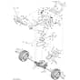 McCulloch M105 - 77XC - 96021002700 - 2013-11 - Drive Parts Diagram