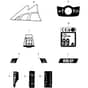 McCulloch M105-97F - 966725501 - 2012 - Decals Parts Diagram