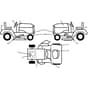 McCulloch M11577 - 96041009701 - 2010-04 - Decals Parts Diagram