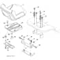 McCulloch M11577 - 96041021400 - 2010-09 - Seat Parts Diagram