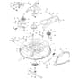 McCulloch M11577 - 96041021401 - 2011-08 - Mower Deck - Cutting Deck Parts Diagram