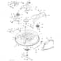 McCulloch M11577H - 96041021500 - 2010-09 - Mower Deck - Cutting Deck Parts Diagram