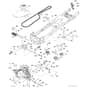 McCulloch M11577H - 96041021501 - 2011-08 - Drive Parts Diagram