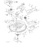 McCulloch M11577RB - 96041012300 - 2010-03 - Mower Deck - Cutting Deck Parts Diagram