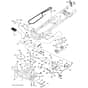 McCulloch M11577RB - 96041012301 - 2010-07 - Drive Parts Diagram
