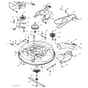 McCulloch M11577RB - 96051001100 - 2010-10 - Mower Deck - Cutting Deck Parts Diagram