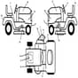McCulloch M11597 - 96011023401 - 2007-03 - Decals Parts Diagram