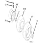 McCulloch M11597 - 96011023401 - 2007-03 - Wheels and Tyres Parts Diagram
