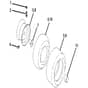 McCulloch M11597 - 96011023402 - 2007-01 - Wheels and Tyres Parts Diagram