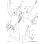 McCulloch M11597 - 96041026600 - 2011-09 - Mower Lift Lever Parts Diagram