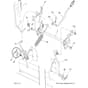 McCulloch M11597 - 96041026601 - 2012-01 - Mower Lift Lever Parts Diagram
