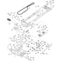 McCulloch M115-77TC - 96051005900 - 2012-10 - Drive Parts Diagram