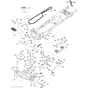 McCulloch M115-97T - 96041037600 - 2014-06 - Drive Parts Diagram
