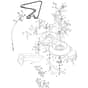 McCulloch M12592RB - 96061016200 - 2008-08 - Mower Deck - Cutting Deck Parts Diagram