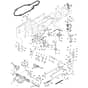 McCulloch M12592RB - 96061016201 - 2008-08 - Drive Parts Diagram
