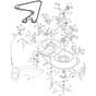 McCulloch M12592RB - 96061016201 - 2008-08 - Mower Deck - Cutting Deck Parts Diagram