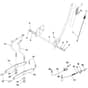 McCulloch M12592RB - 96061016201 - 2008-08 - Mower Lift - Deck Lift Parts Diagram